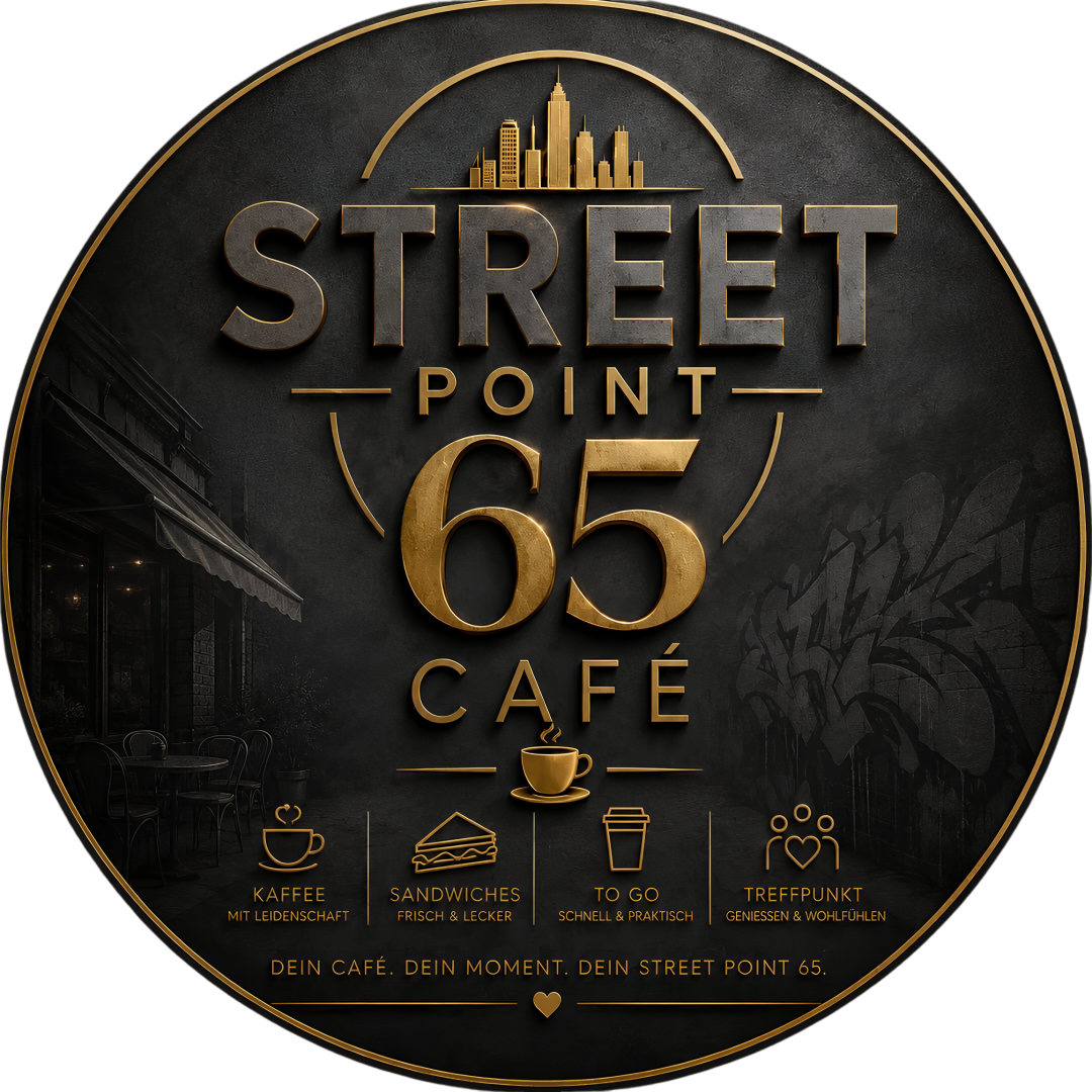 Street Point 65 Caf&eacute; Logo